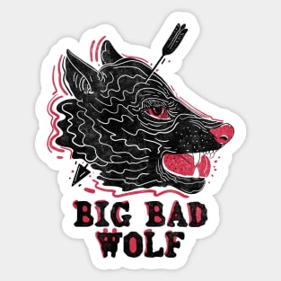 BIG BAD WOLF Sticker